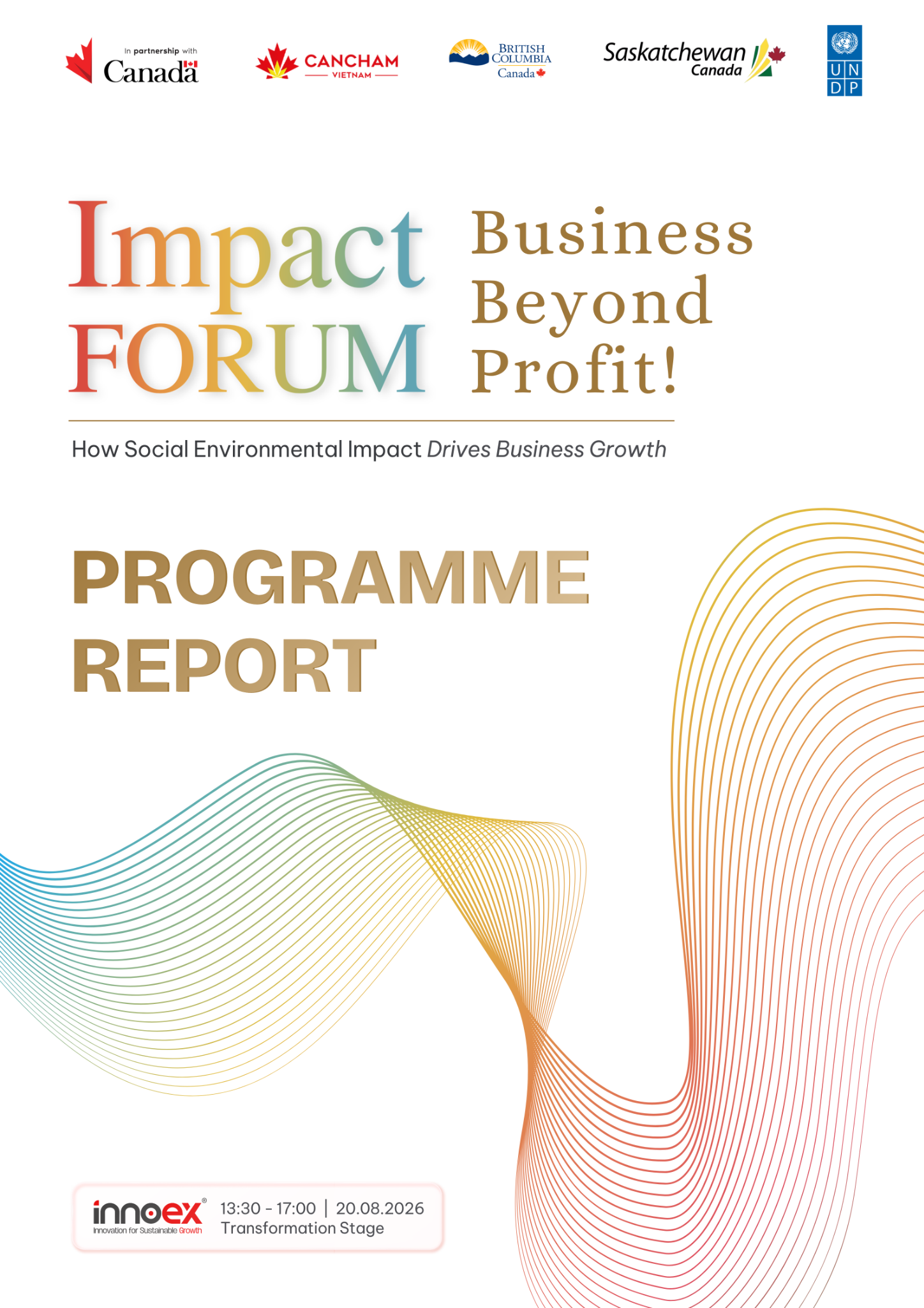 Cover: Impact Forum programme report